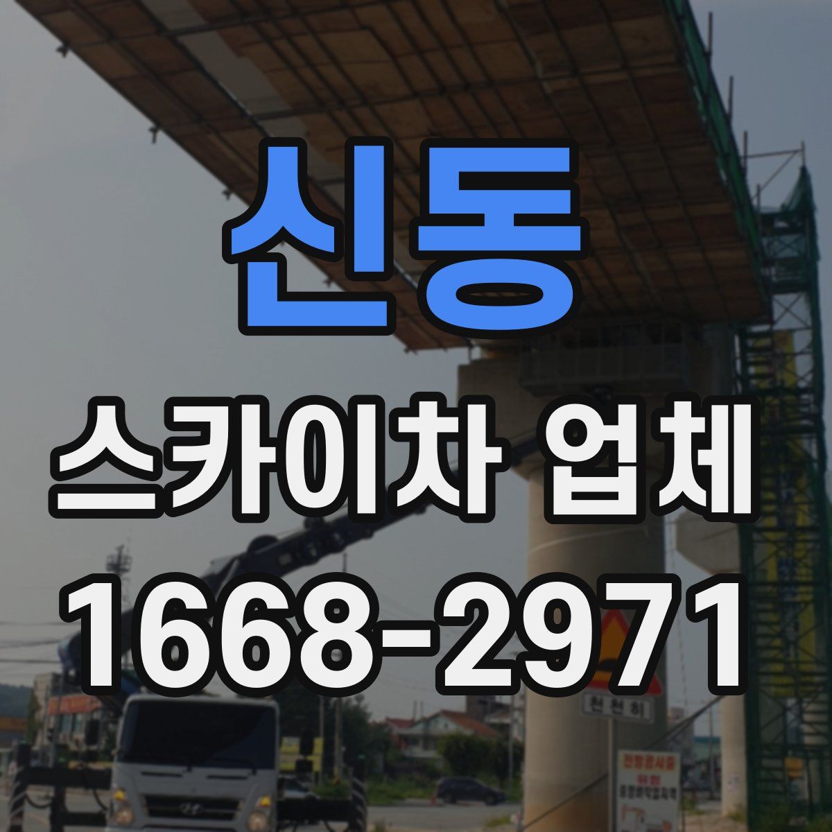신동 스카이차 업체