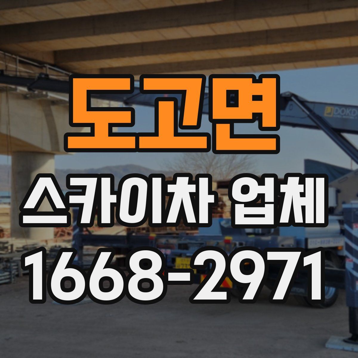도고면 스카이차 업체