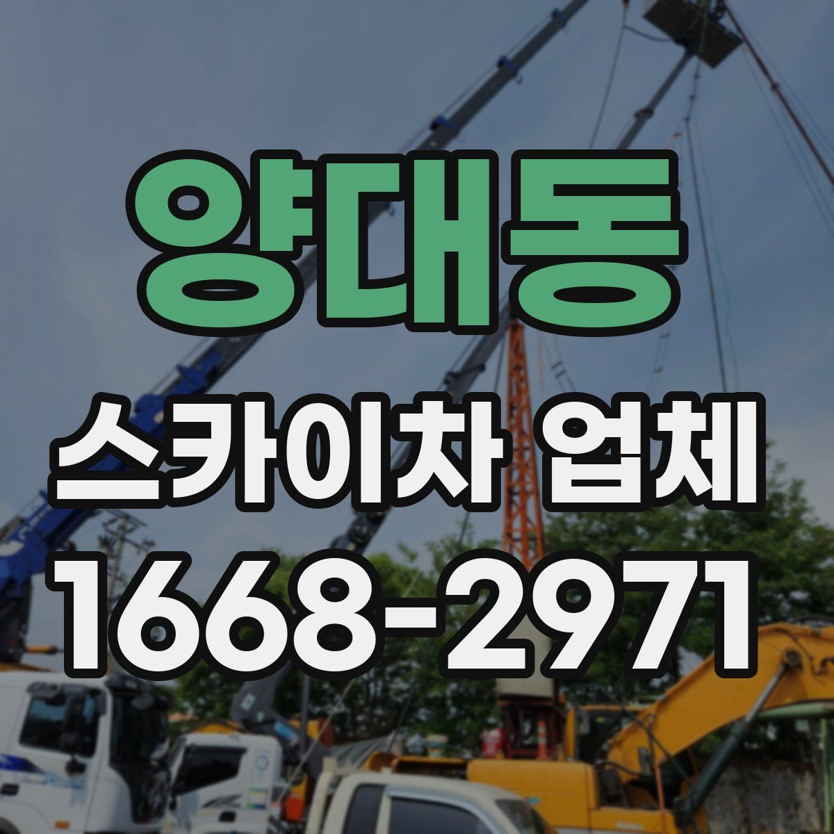 양대동 스카이차 업체