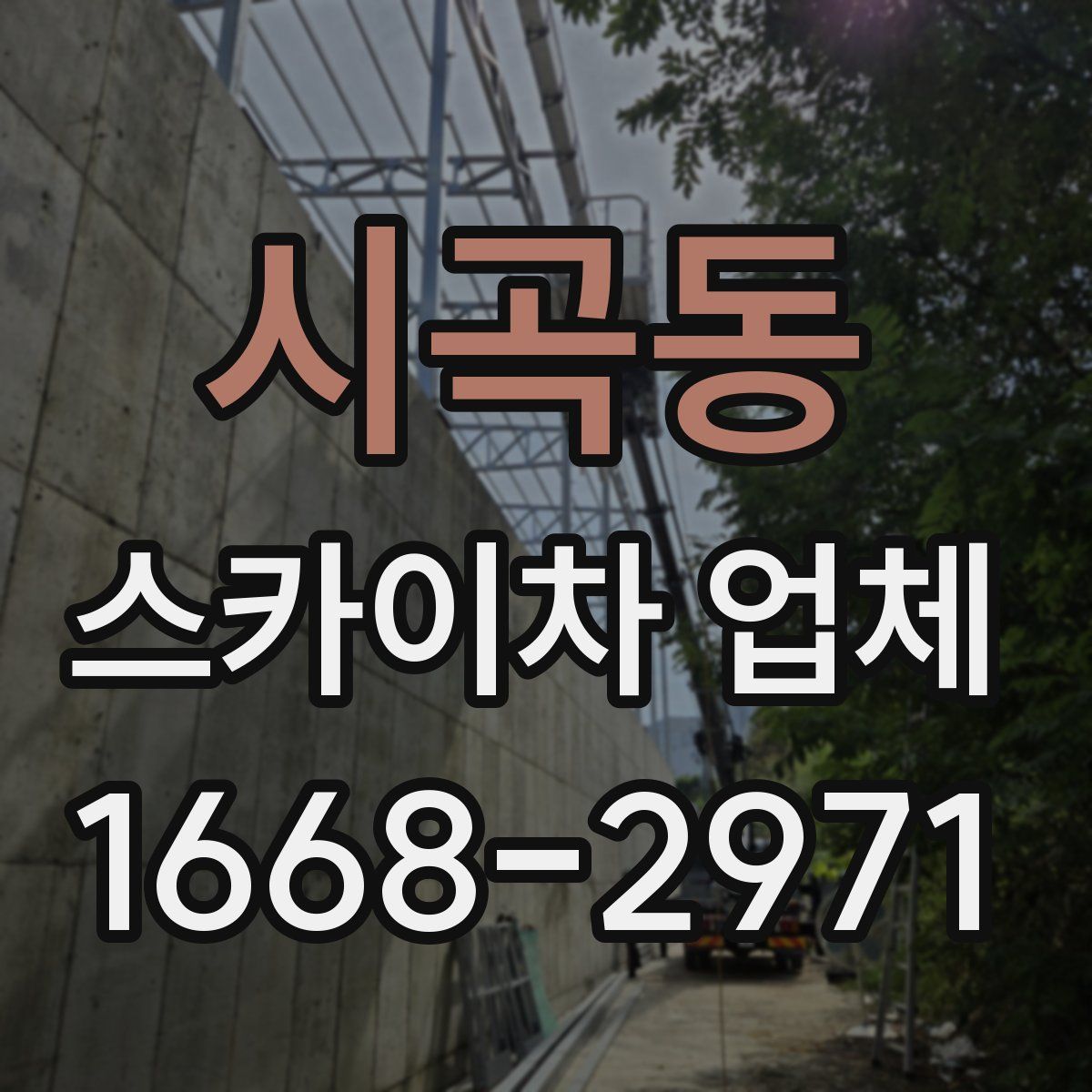 시곡동 스카이차 업체