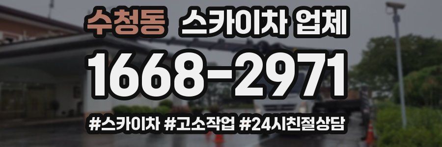 수청동 스카이차 업체
