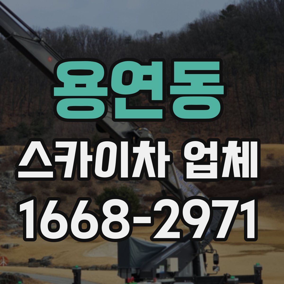 용연동 스카이차 업체