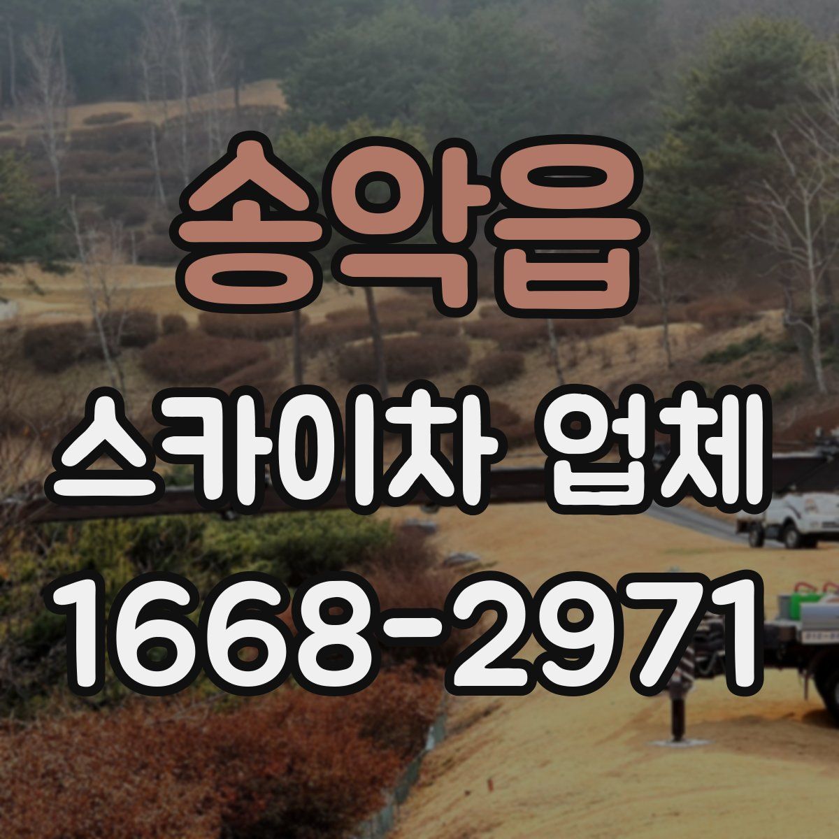 송악읍 스카이차 업체