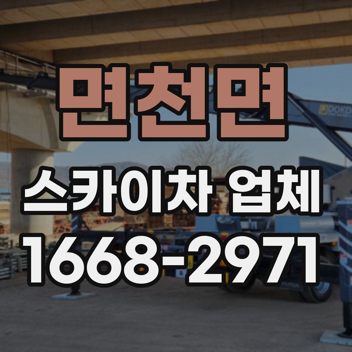 면천면 스카이차 업체