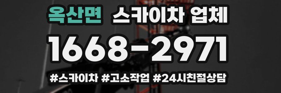 옥산면 스카이차 업체