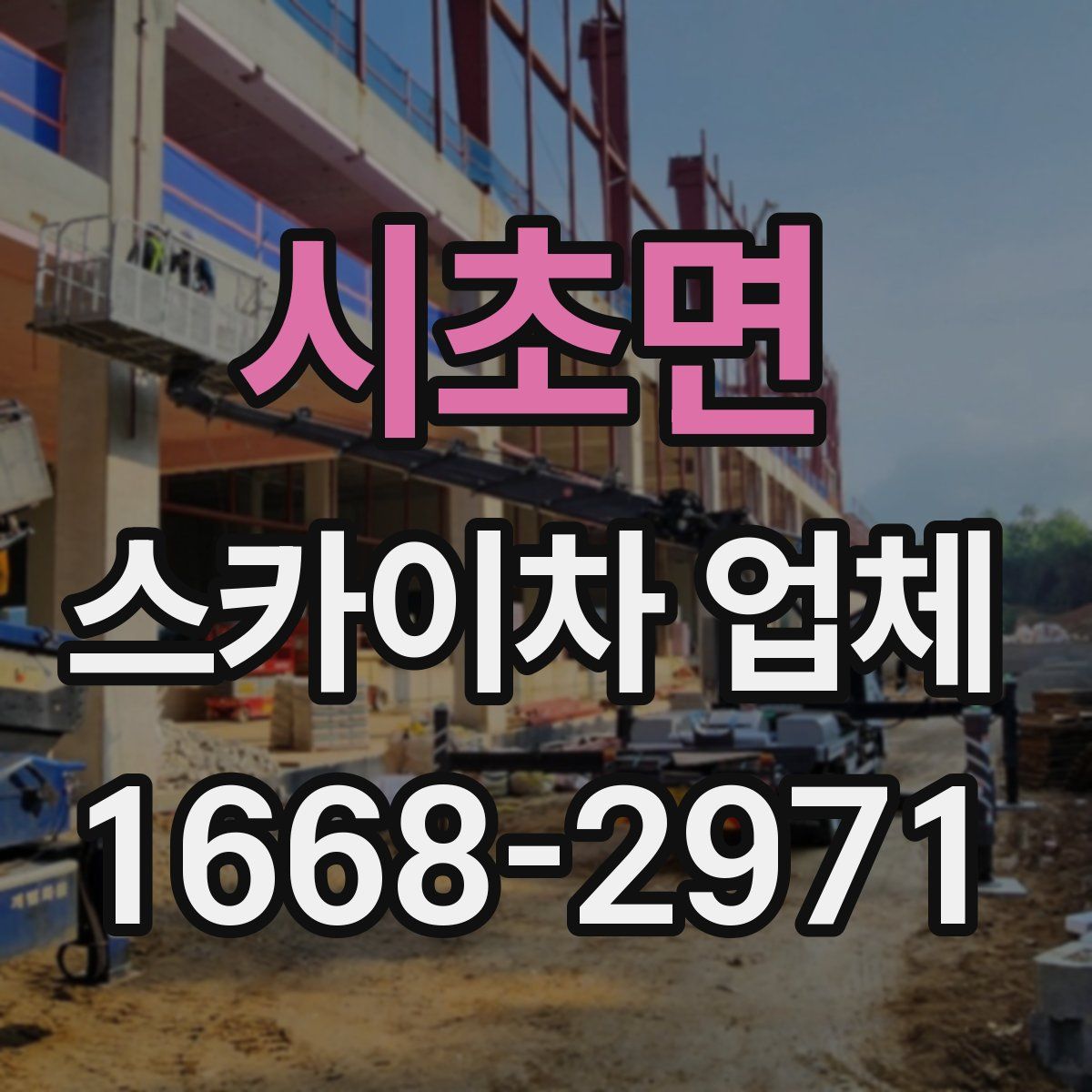 시초면 스카이차 업체