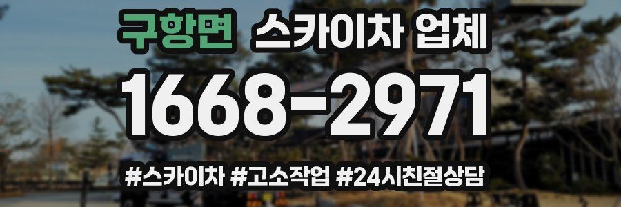 구항면 스카이차 업체