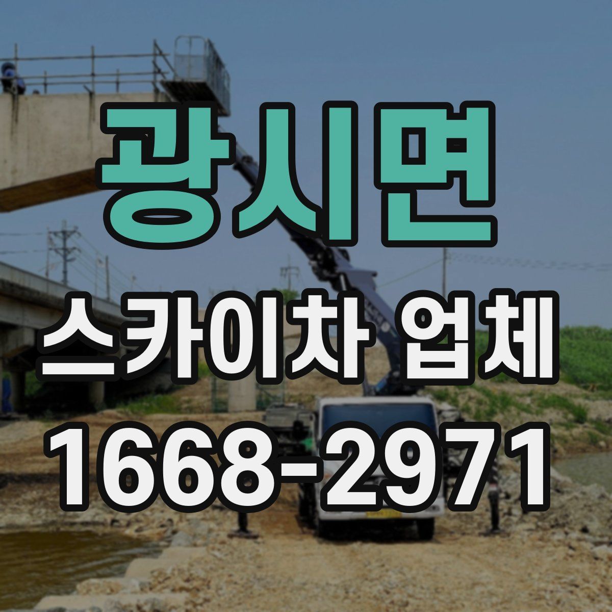 광시면 스카이차 업체