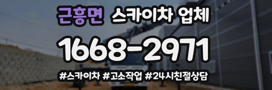 근흥면 스카이차 업체