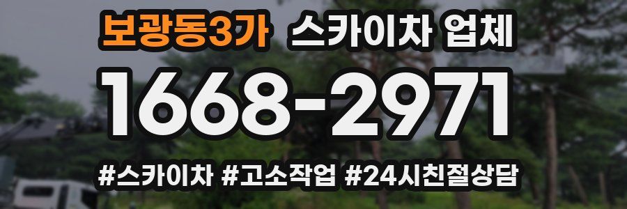 보광동3가 스카이차 업체