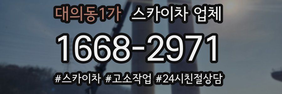 대의동1가 스카이차 업체