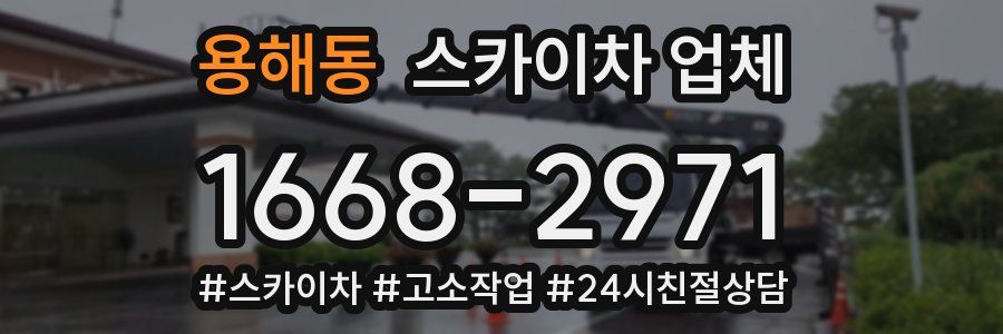 용해동 스카이차 업체