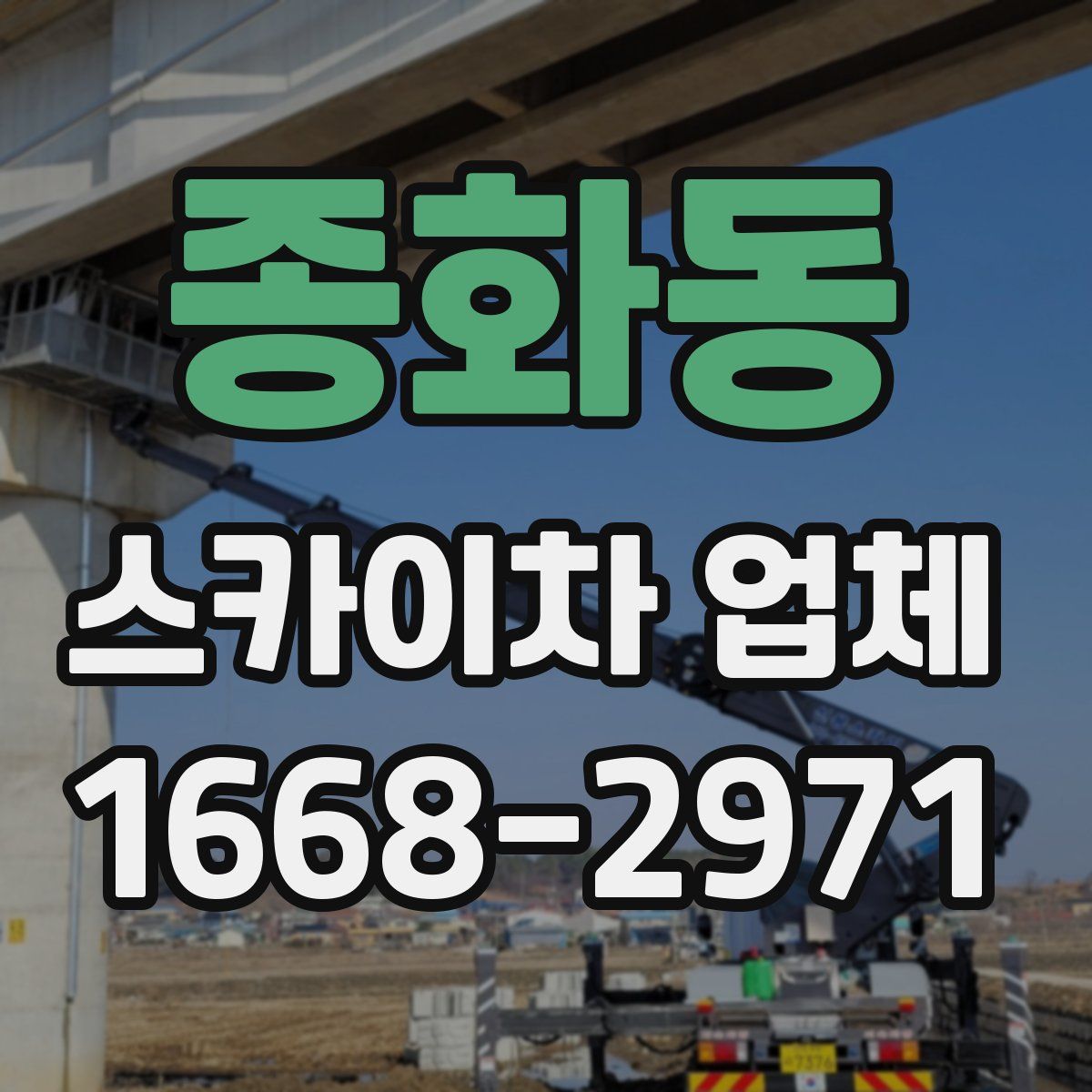 종화동 스카이차 업체