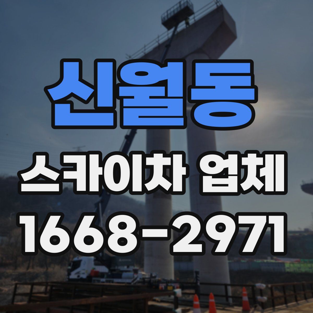 신월동 스카이차 업체