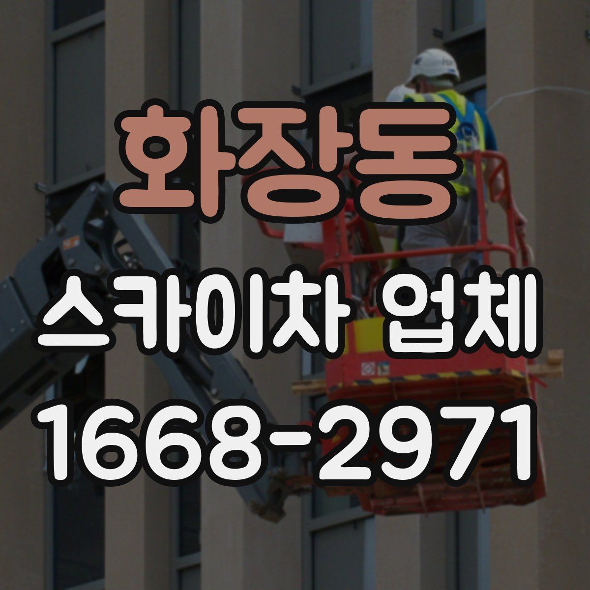 화장동 스카이차 업체