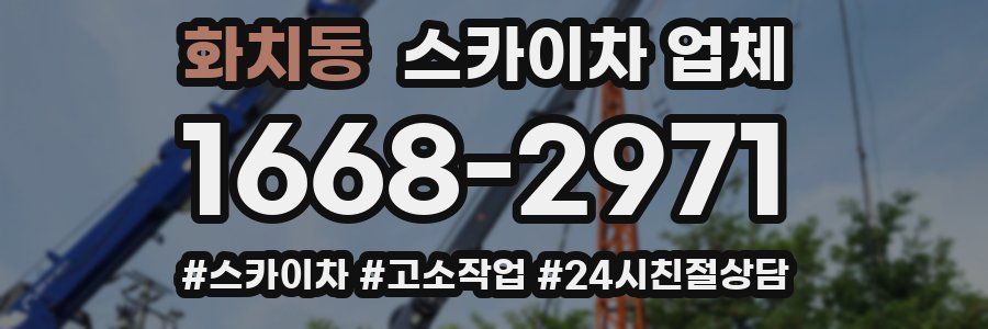 화치동 스카이차 업체