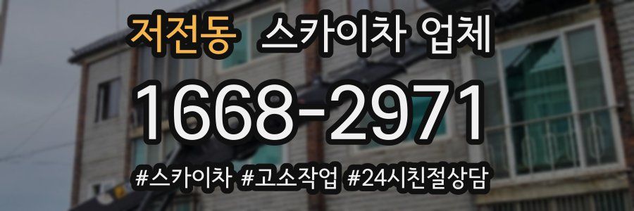 저전동 스카이차 업체