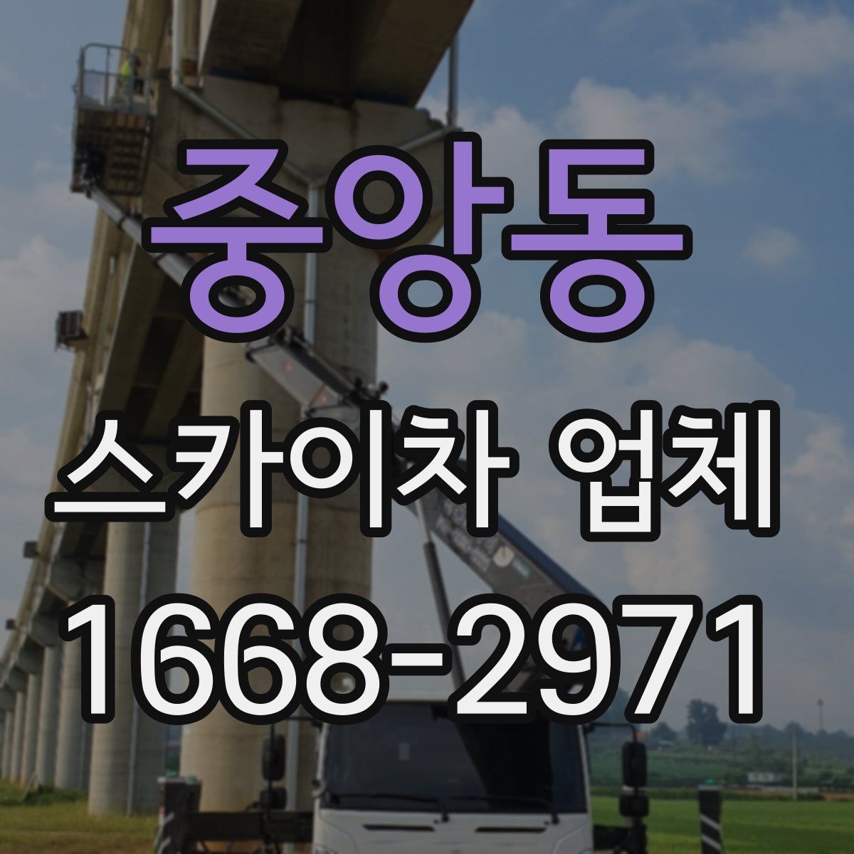 중앙동 스카이차 업체