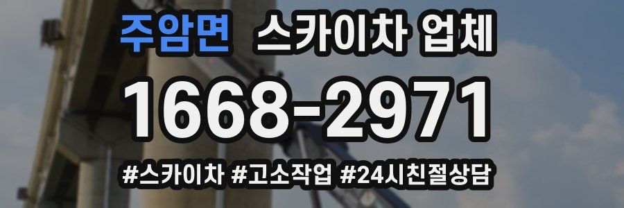 주암면 스카이차 업체
