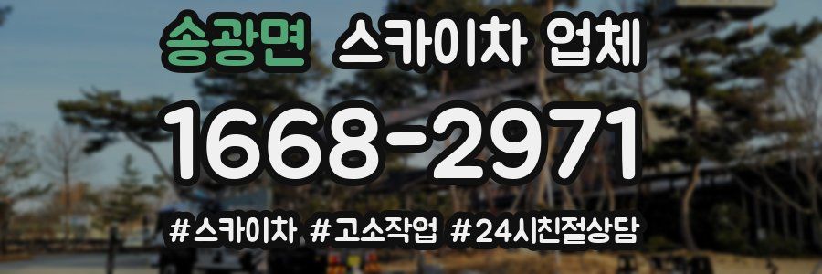송광면 스카이차 업체