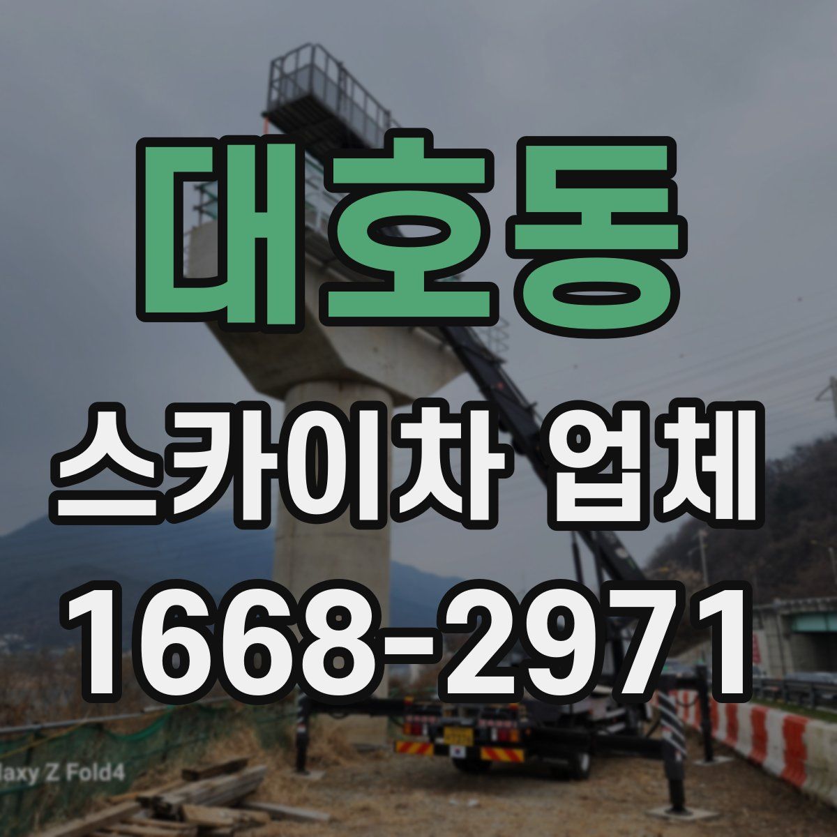대호동 스카이차 업체