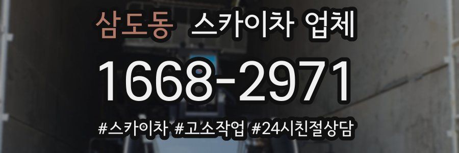 삼도동 스카이차 업체