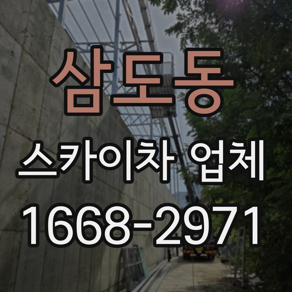 삼도동 스카이차 업체