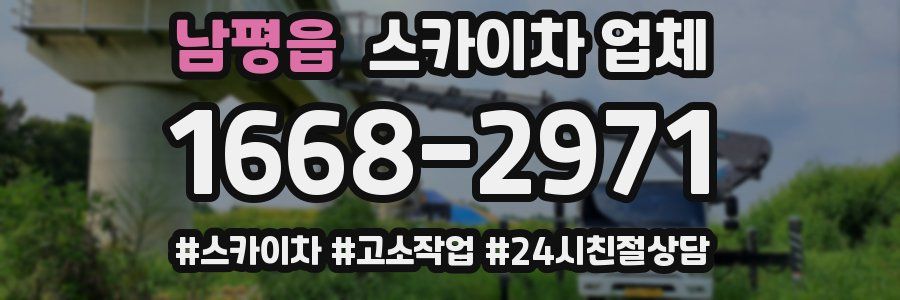 남평읍 스카이차 업체