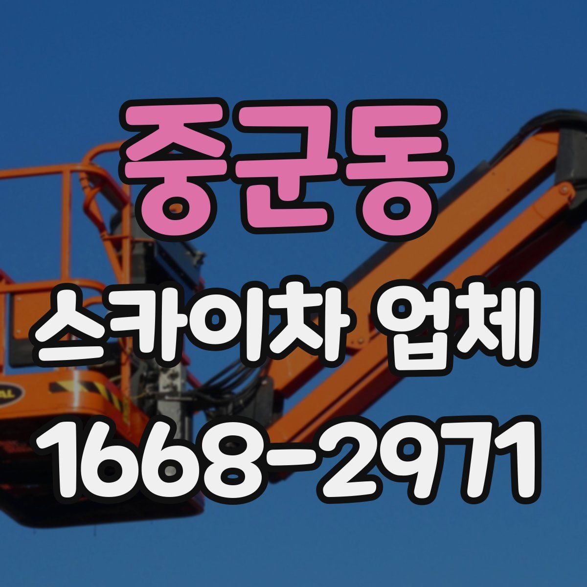 중군동 스카이차 업체