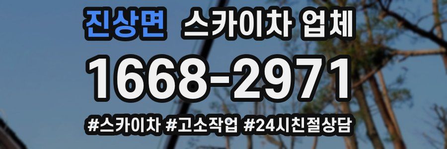 진상면 스카이차 업체