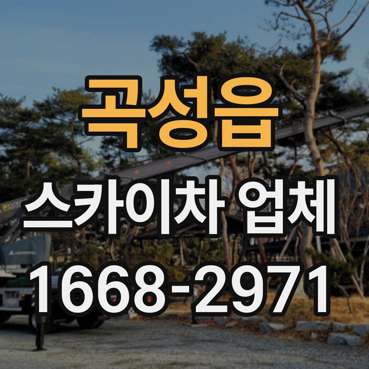 곡성읍 스카이차 업체