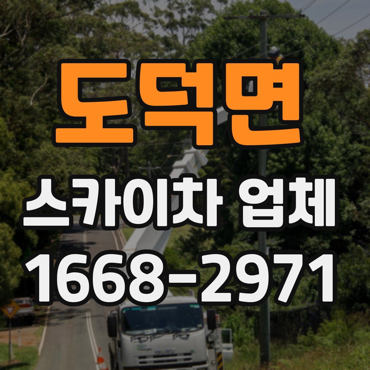 도덕면 스카이차 업체