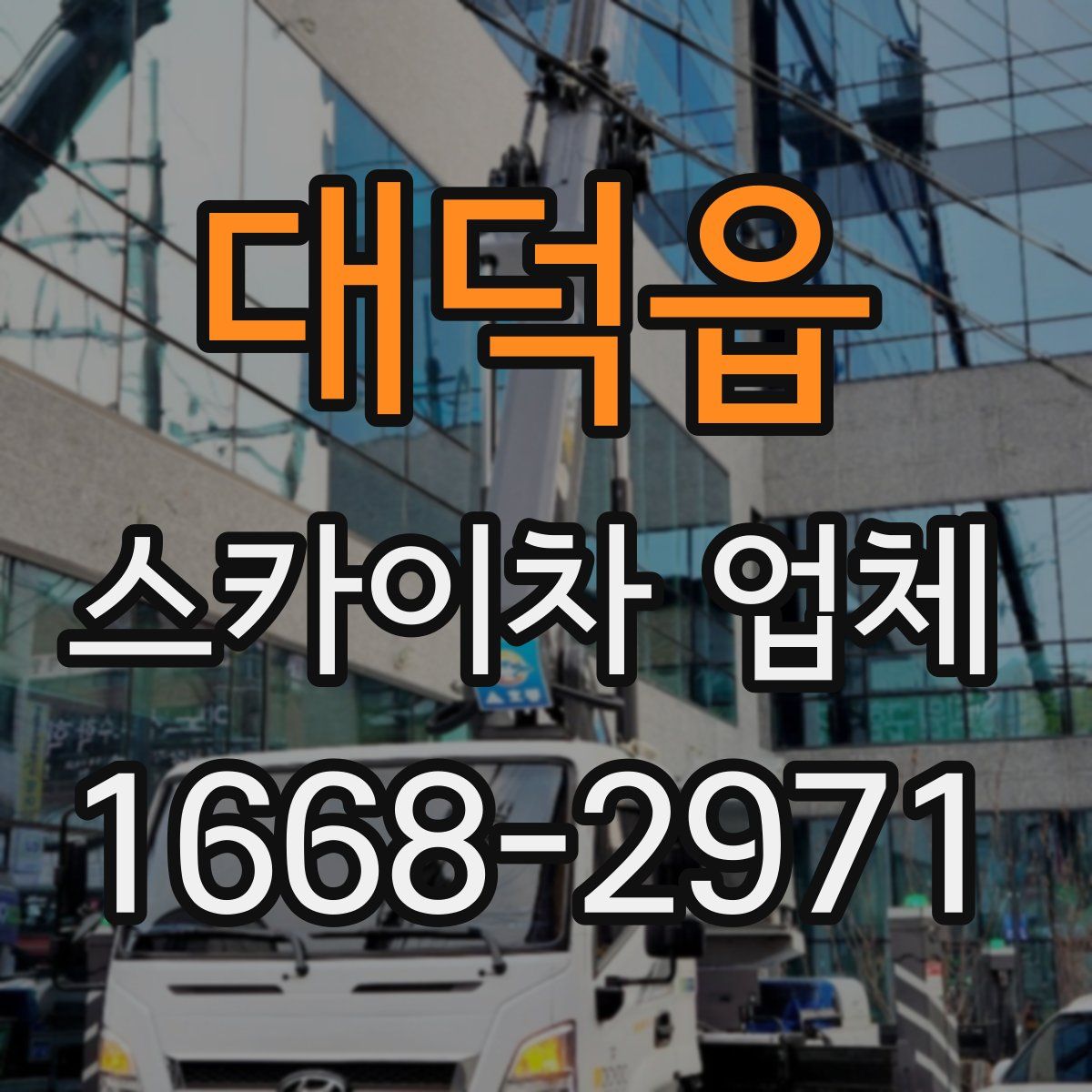 대덕읍 스카이차 업체