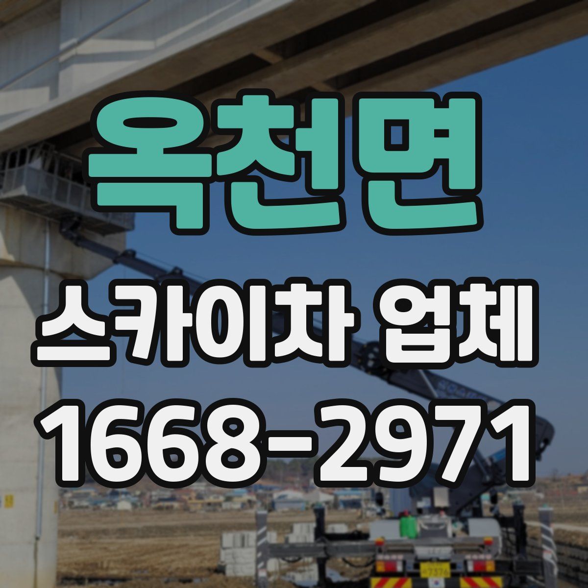 옥천면 스카이차 업체