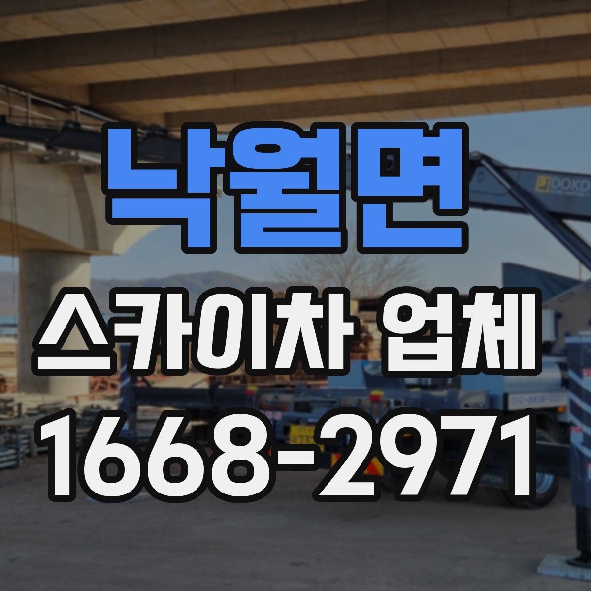 낙월면 스카이차 업체