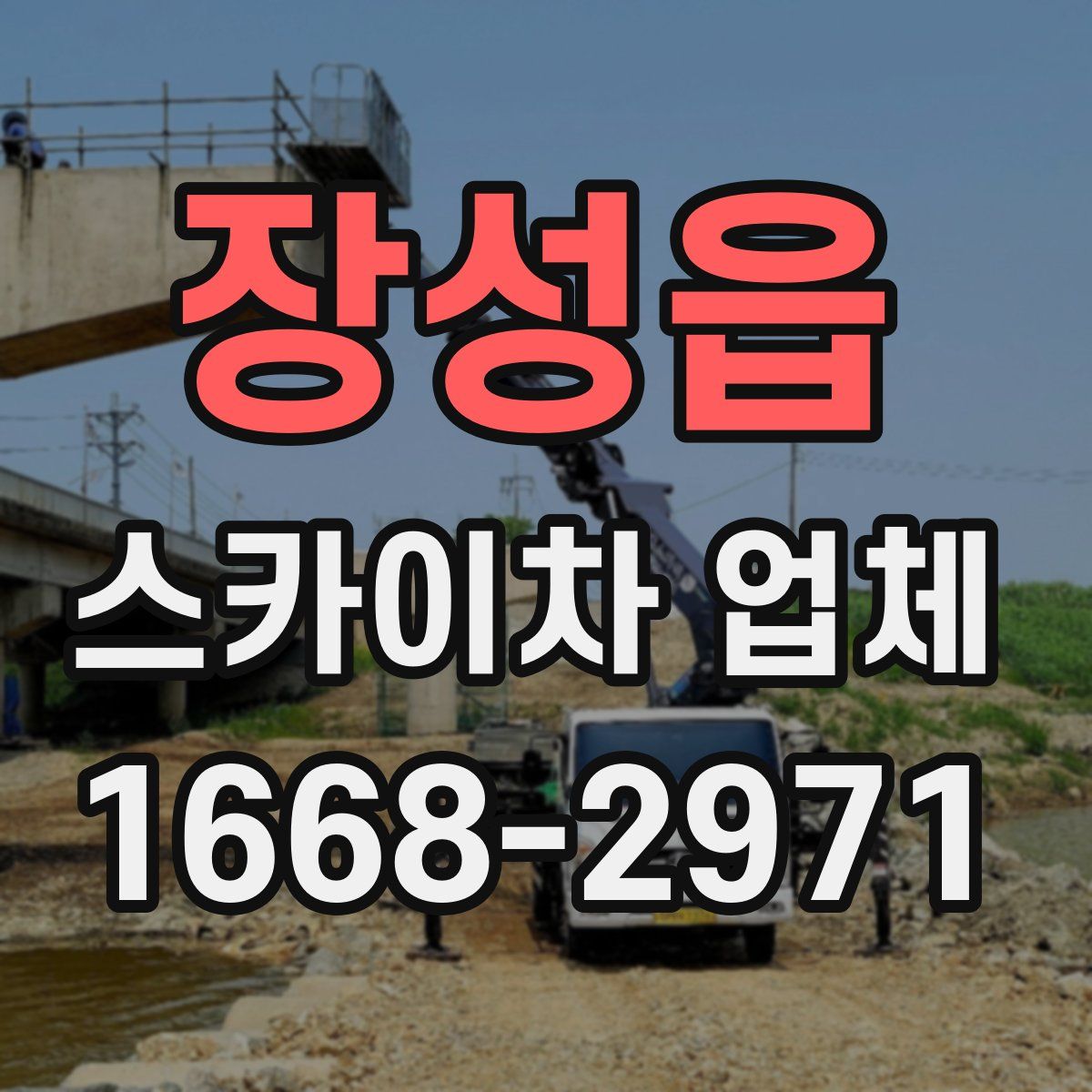 장성읍 스카이차 업체