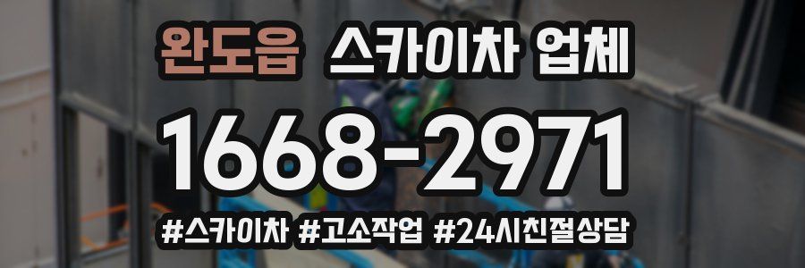 완도읍 스카이차 업체