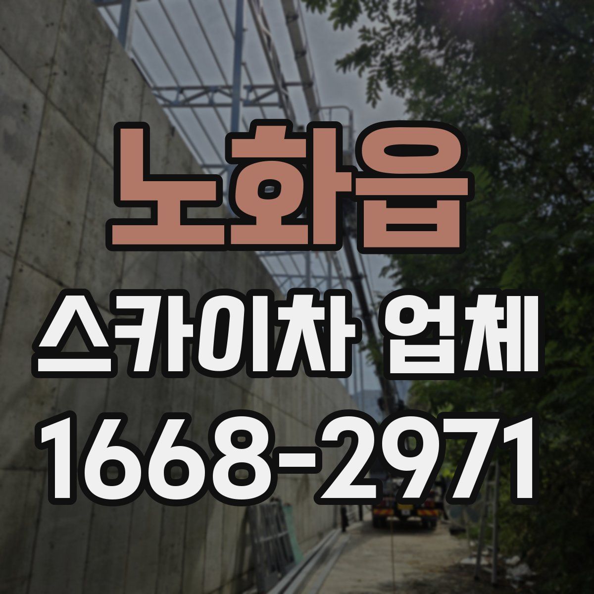 노화읍 스카이차 업체