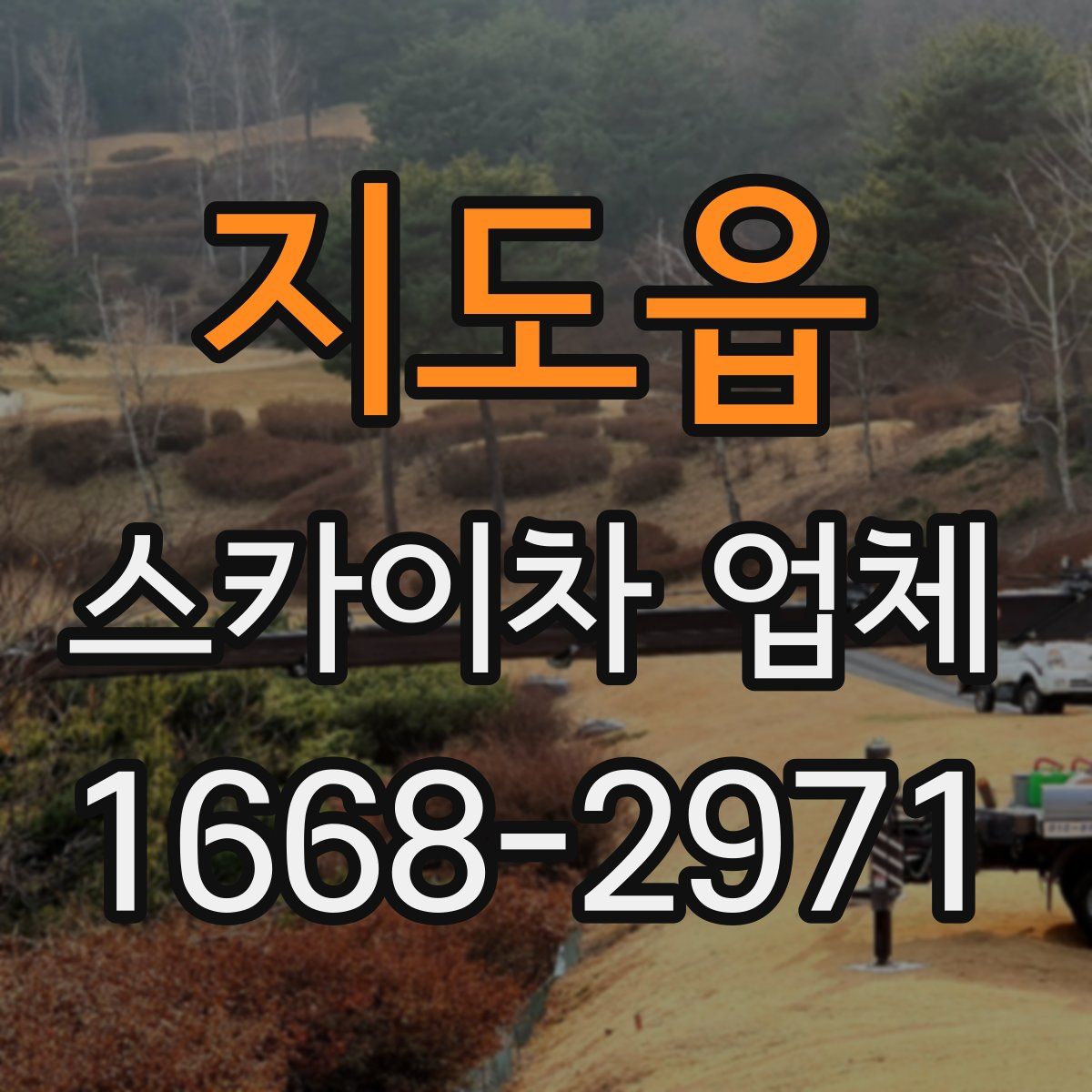 지도읍 스카이차 업체