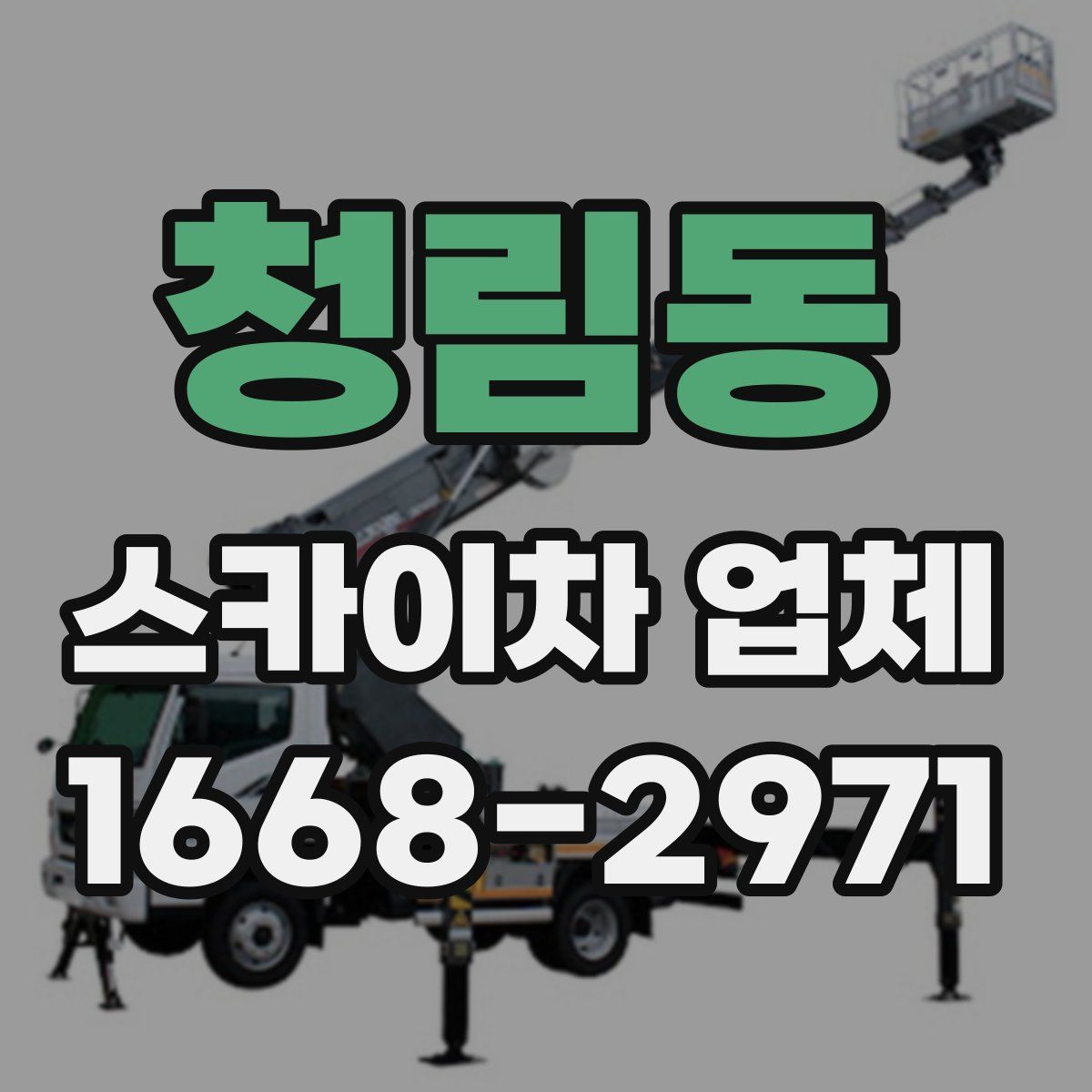 청림동 스카이차 업체