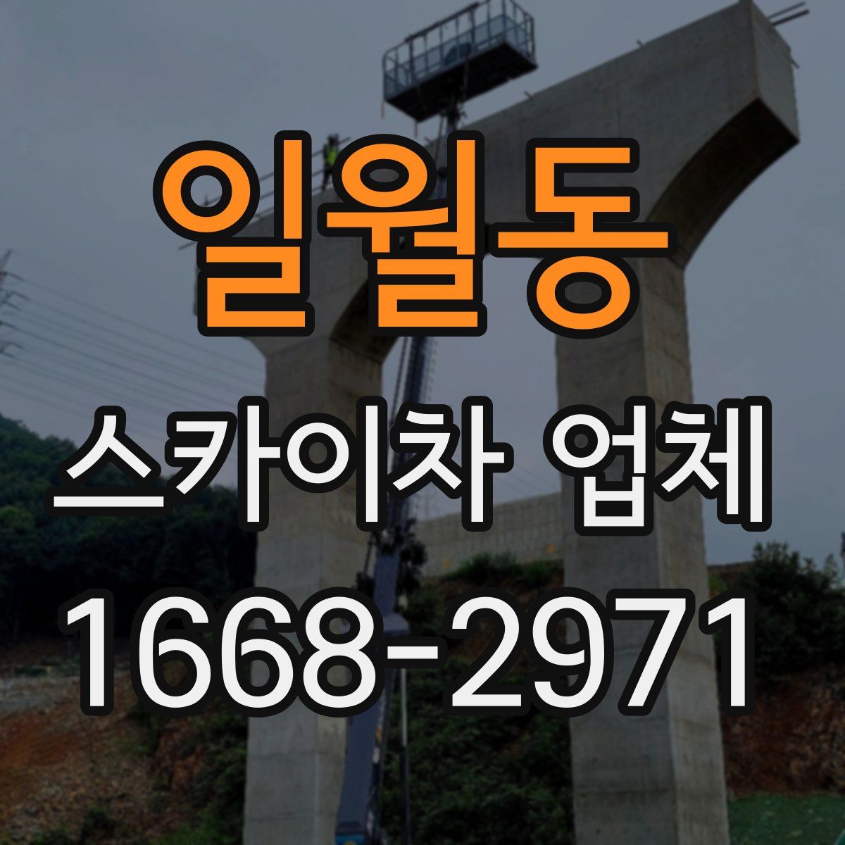 일월동 스카이차 업체