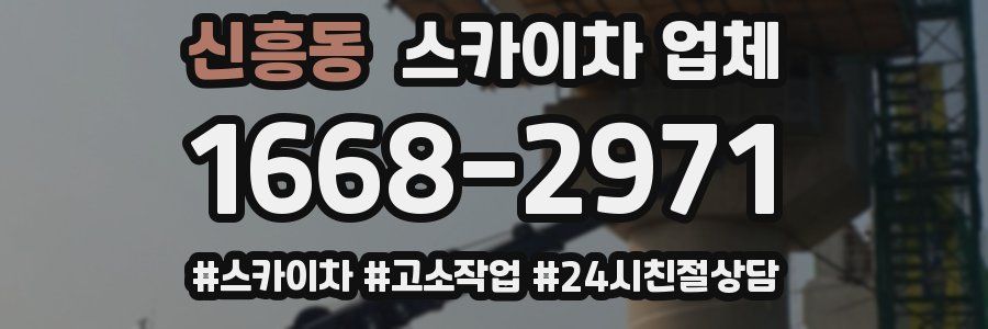 신흥동 스카이차 업체