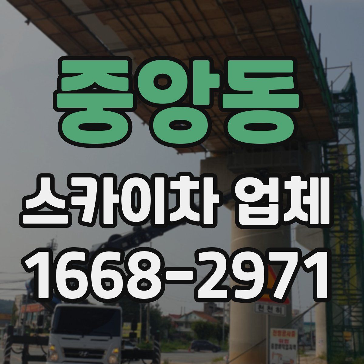중앙동 스카이차 업체