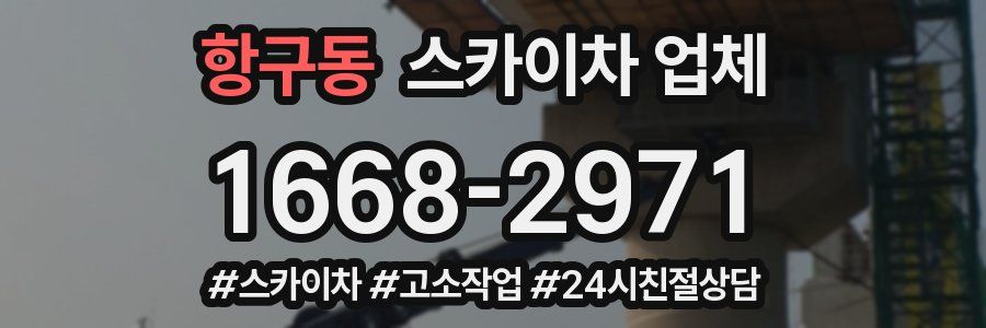 항구동 스카이차 업체