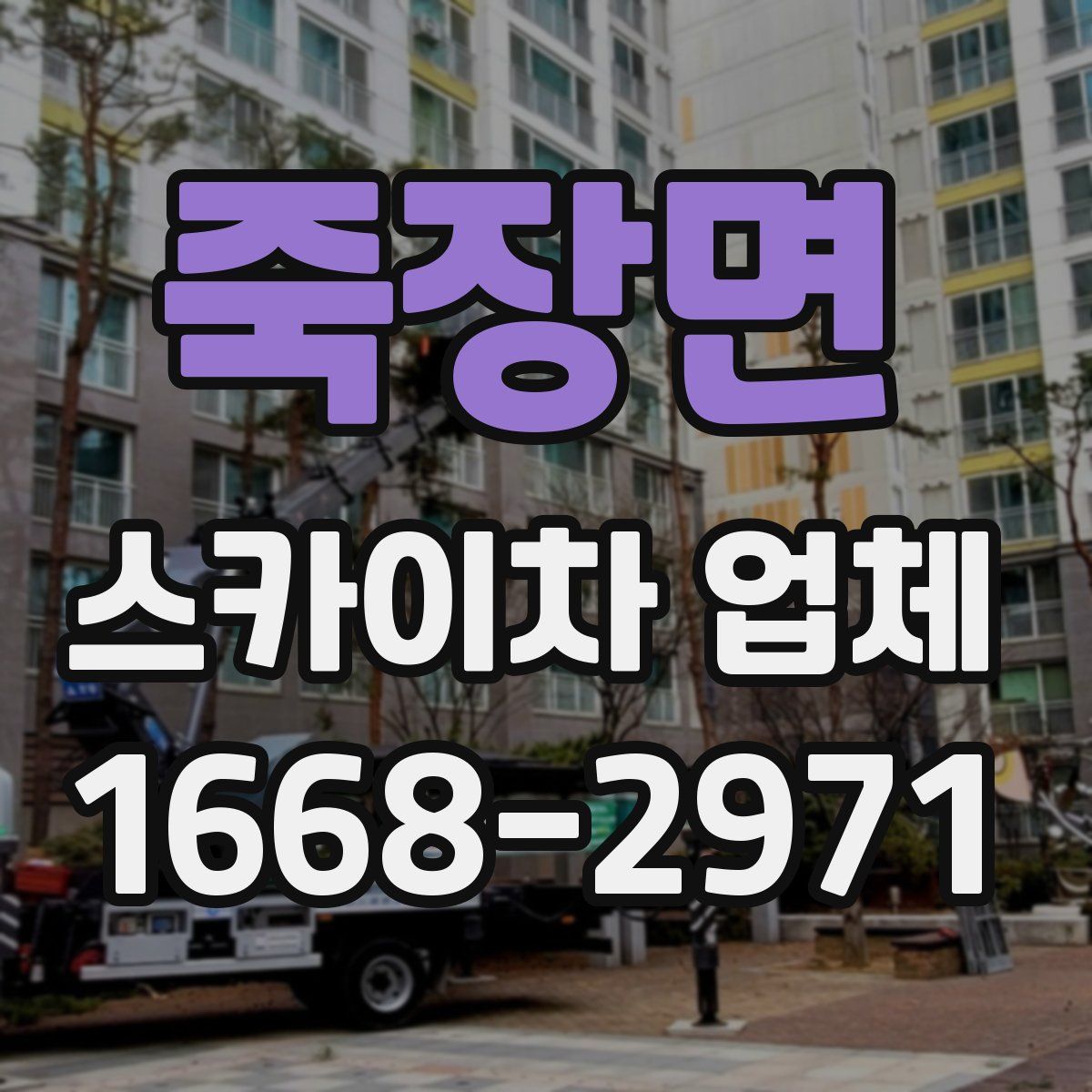 죽장면 스카이차 업체