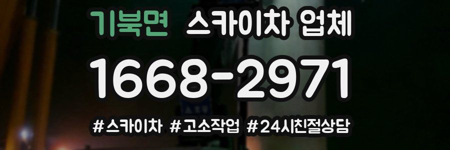 기북면 스카이차 업체