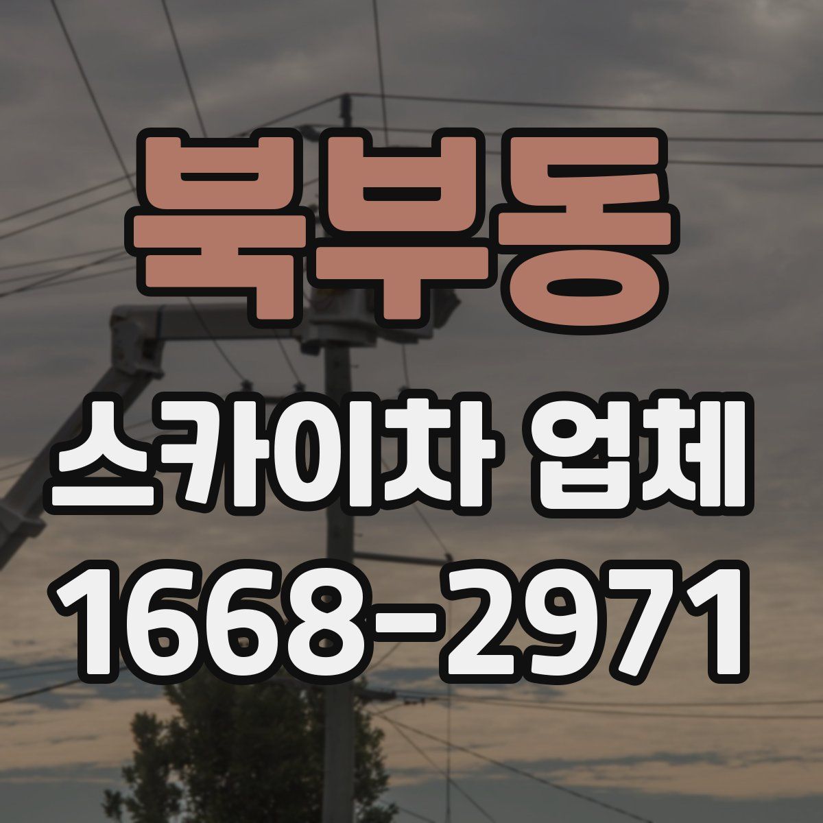 북부동 스카이차 업체