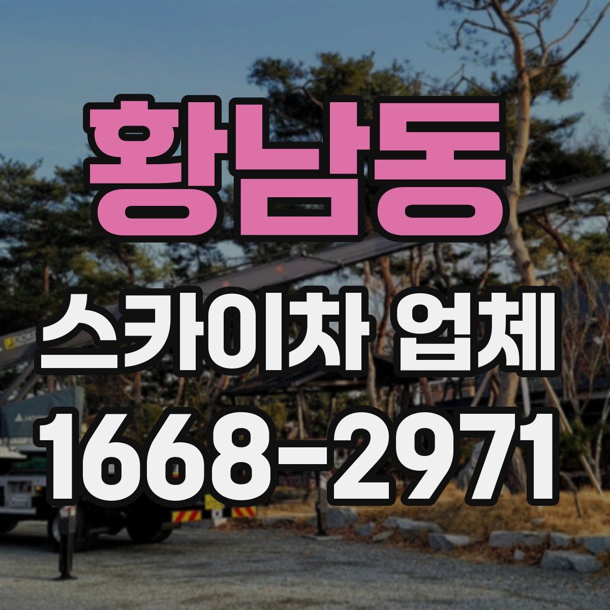황남동 스카이차 업체