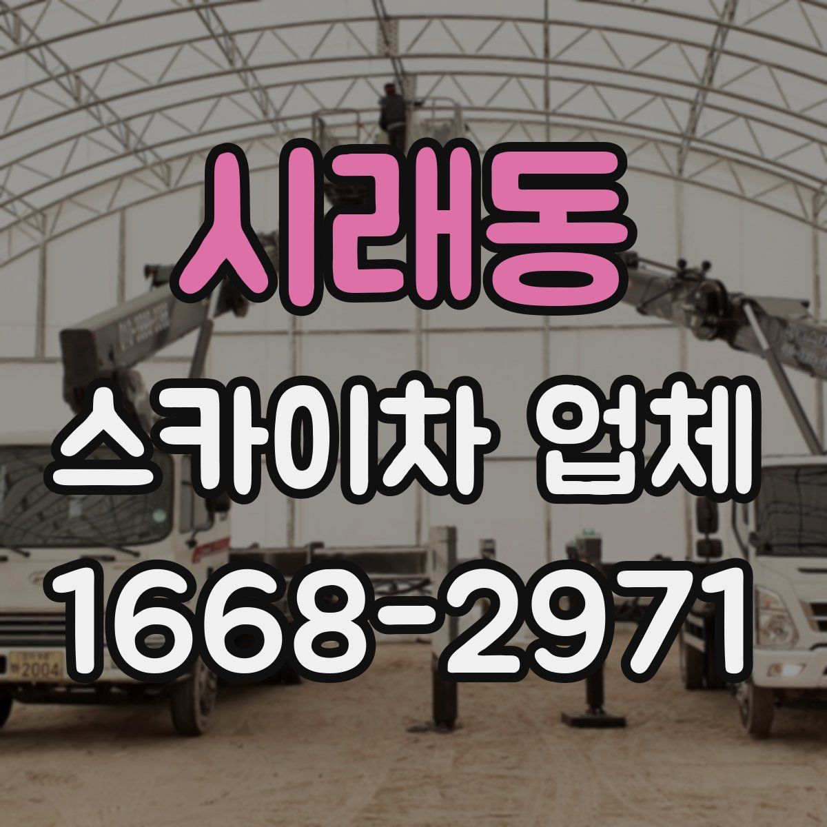 시래동 스카이차 업체