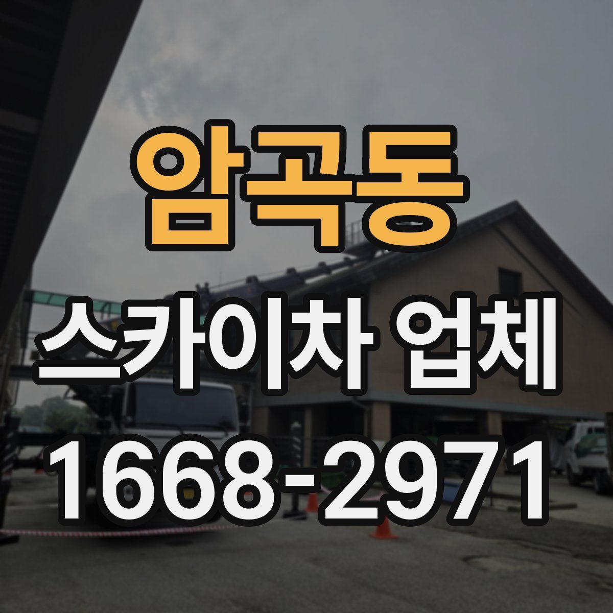 암곡동 스카이차 업체